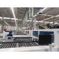 CNC drilling center KD-812ZA with two working tables, six drilling groups and milling with tool change